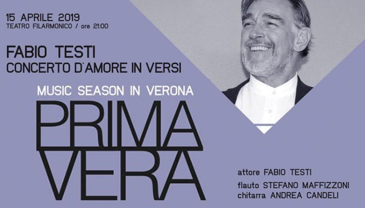 Fabio Testi in „Concerto D’Amore in Versi”