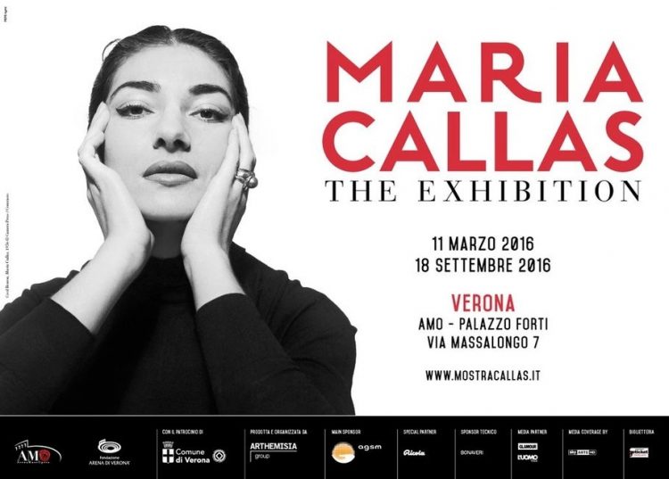 „Maria Callas: the Exhibition“ in Verona