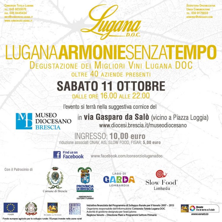 11. Oktober: Lugana-Weinprobe in Brescia