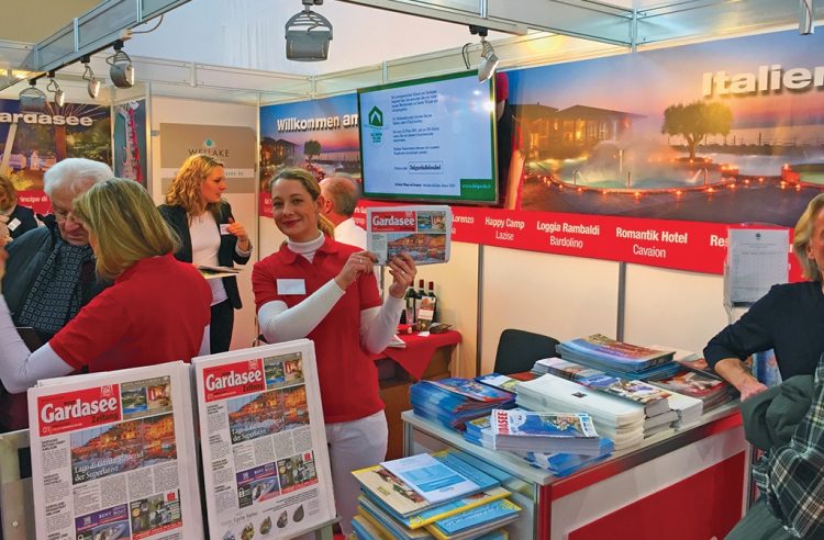 F.re.e.-Messe: wie immer ist auch die Gardasee Zeitung mit dabei