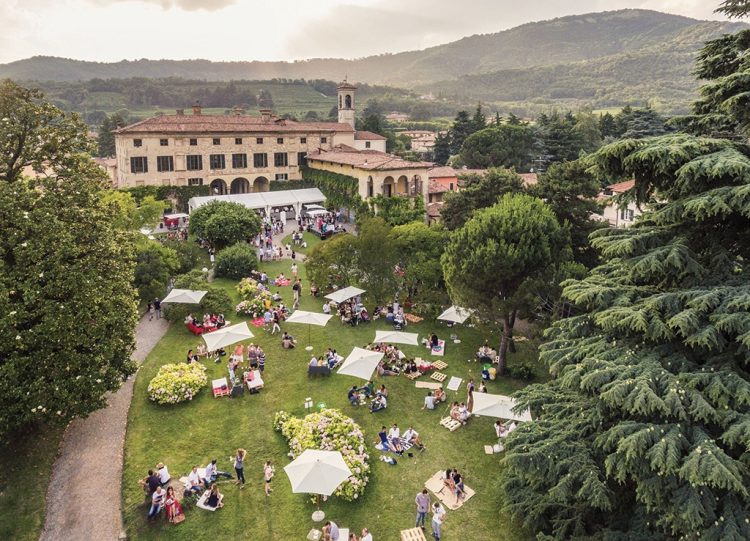 Sommer-Festival im Franciacorta-Anbaugebiet