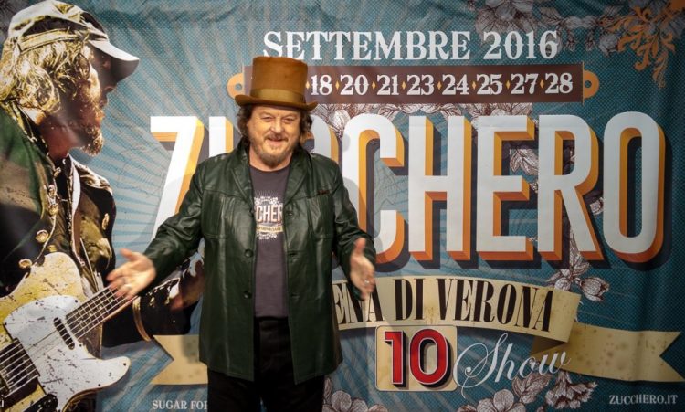 Zucchero in der  Arena von Verona