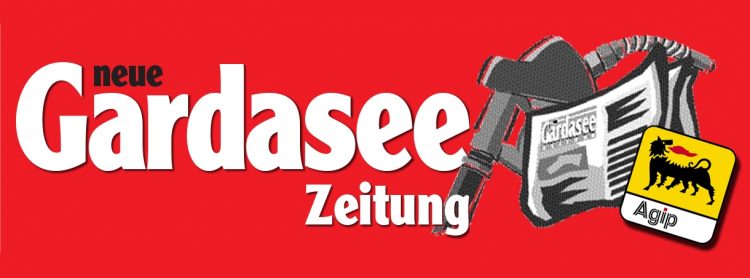 Gardasee Zeitung #2 ist auch auf ausgewählten AGIP-Tankstellen in Bayern, Süd-Deutschland, Frankfurt und Berlin