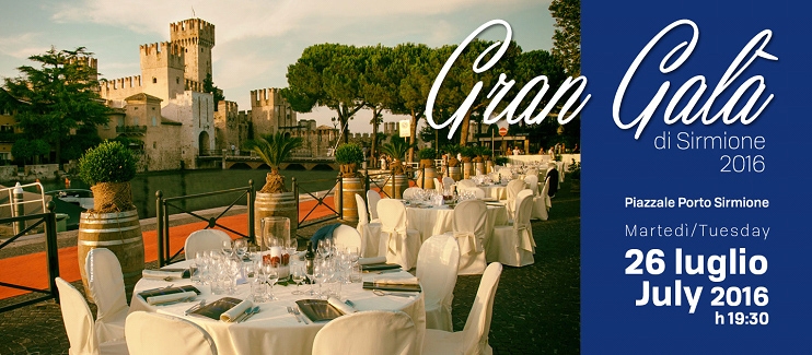 Am 26. Juli, großer Gala-Abend in Sirmione