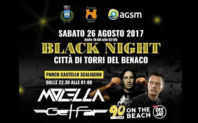 Torri del Benaco: Black Night  mit viel Musik