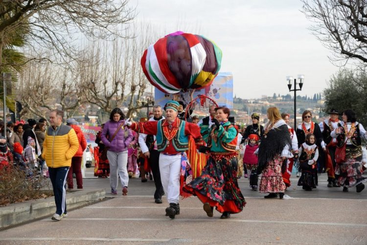 In Bardolino wird wieder der Karneval von Bacchus und Arianna gefeiert