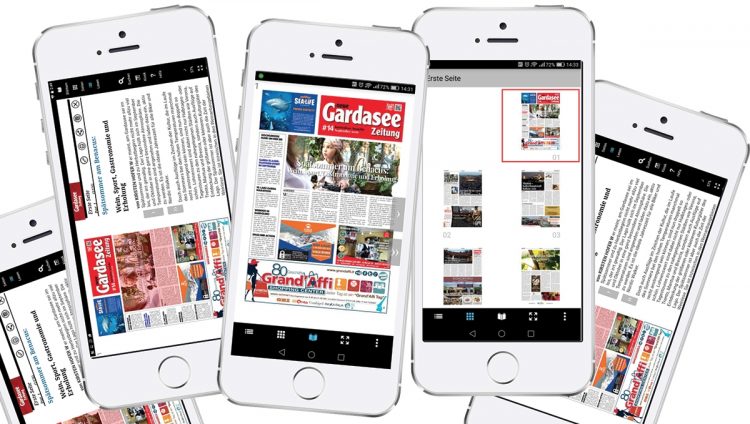 Auch die Gardasee Zeitung hat ihre App