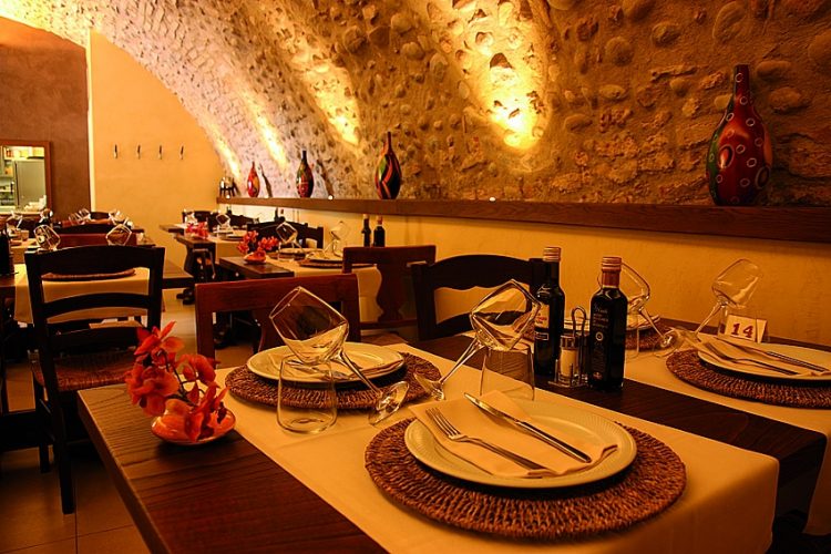 Weihnachtsschmaus in der Taverna del Borgo