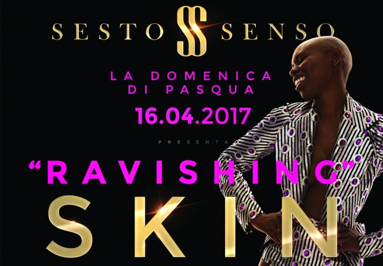 Am 16. April, Skin mit den Skunk Anansie in Desenzano