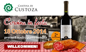 Die Cantina di Custoza feiert den Corvina Garda Doc Val dei Molini 2012
