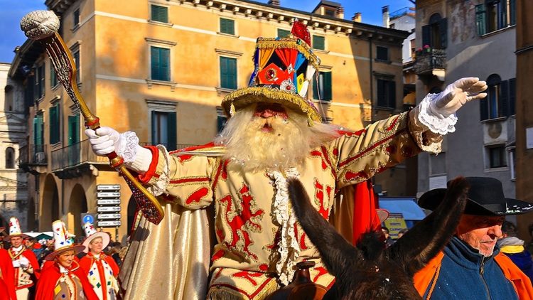 In Verona hat  die närrische Zeit begonnen