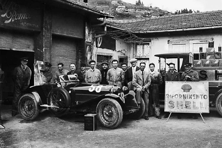 Italien des Mythos: 1000 Miglia und Scuderia Ferrari am Sirmione