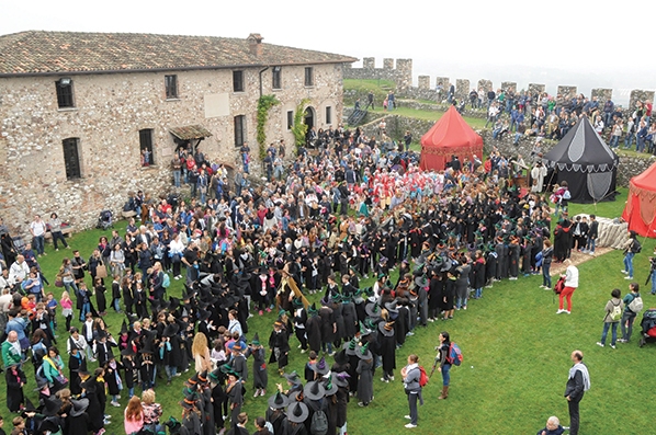 Harry Potter-Tag in der Rocca von Lonato