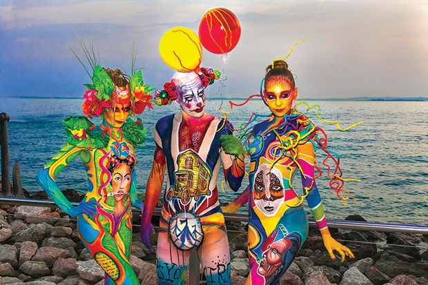 10. Bodypainting Festival in Bardolino
