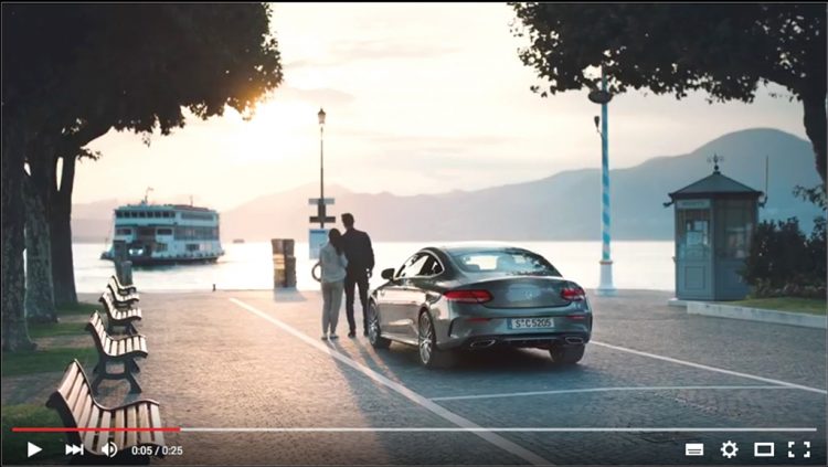 Torri: Mercedes dreht  am Hafen Werbespot