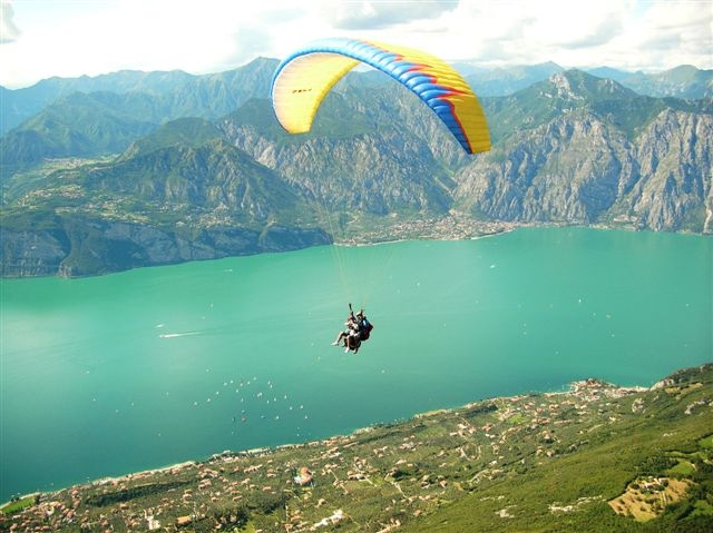 Tignale: Wie Balkon über dem Lago
