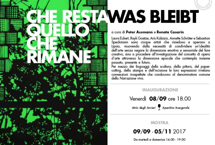 Zeitgenössische Kunst: fünf Künstler aus Leipzig stellen in Mantua aus