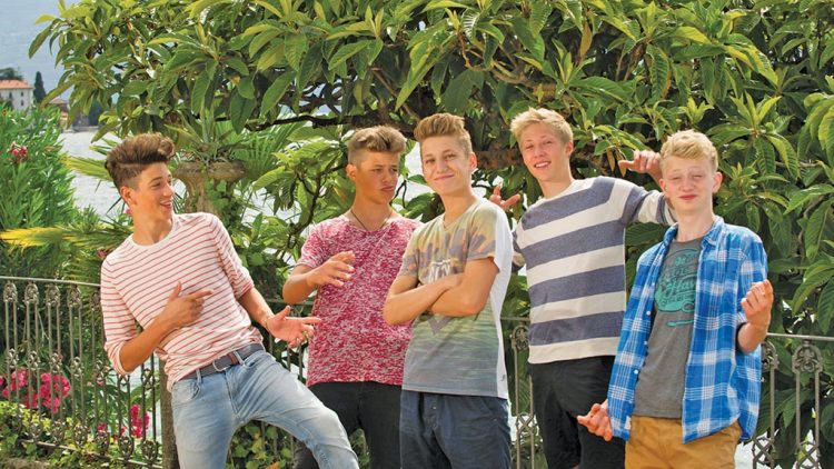Kika dreht zweite Staffel  der Jungs-WG am Gardasee
