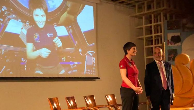 Samantha Cristoforetti wird mit dem Vittoriale-Preis ausgezeichnet