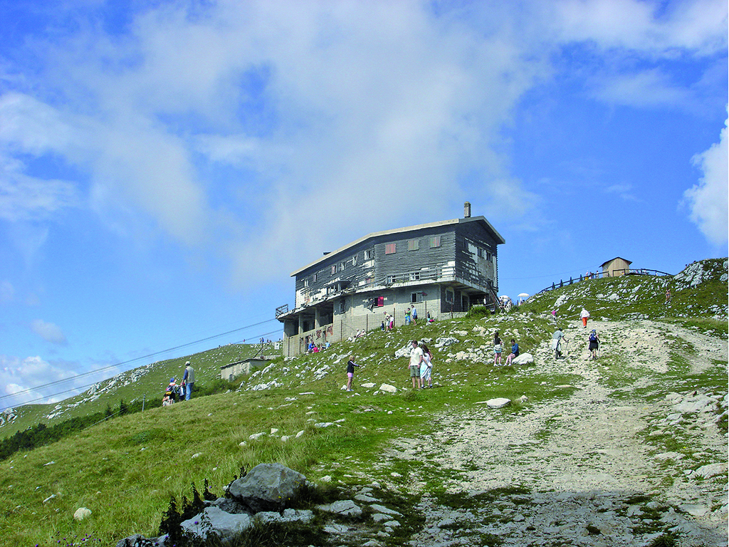 Berghütte Chierego ist im November geöffnet