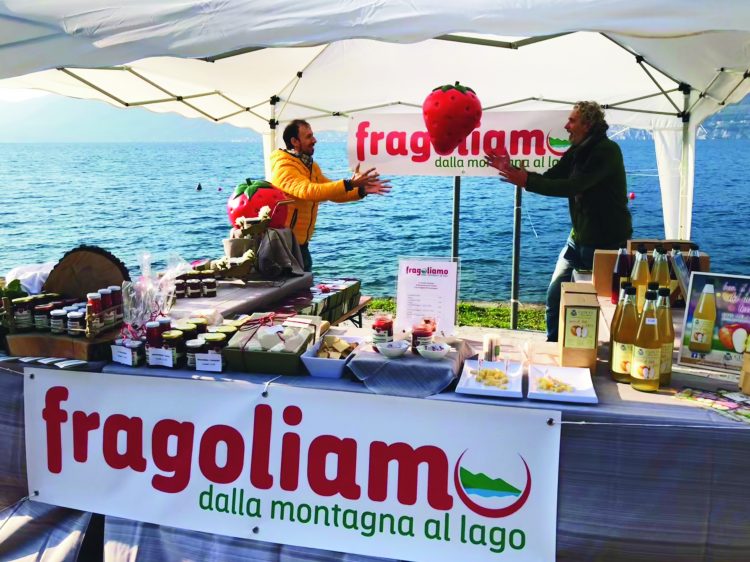 Fragoliamo: Berg-Erdbeeren  und Blaubeeren vom Gardasee