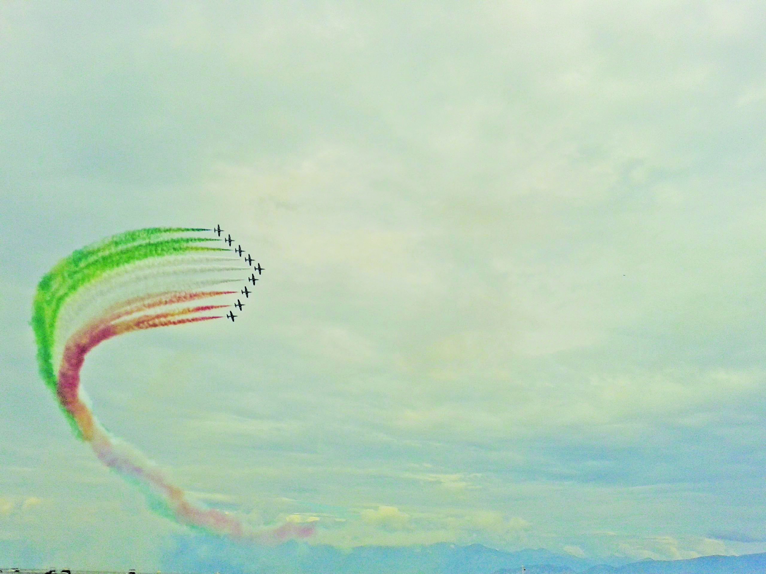 Am 9. und 10. September die Air Show mit die Frecce Tricolori