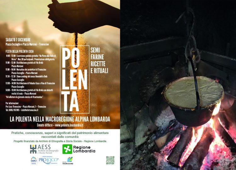 Tremosine feiert seine Polenta Cusa