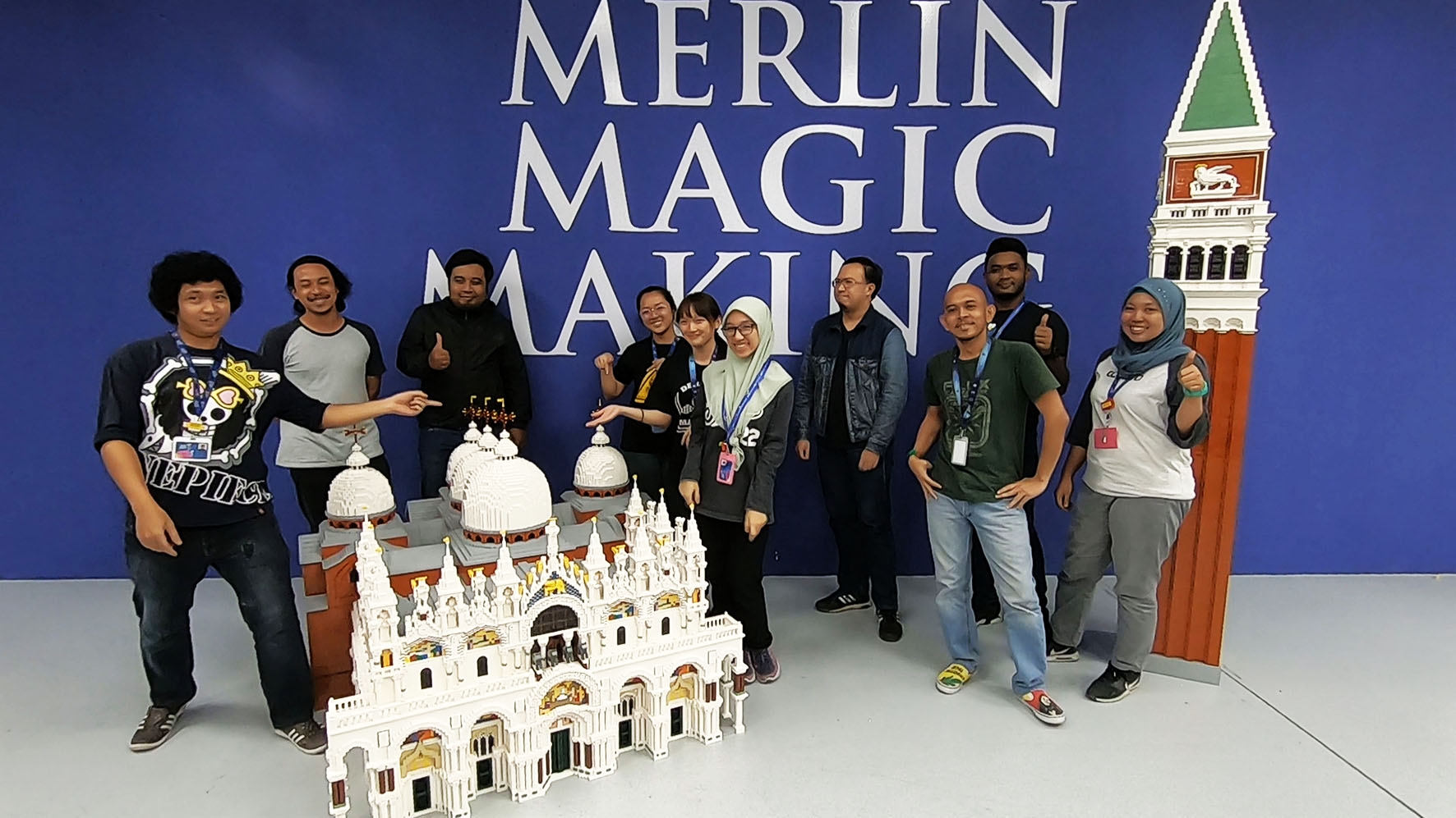 Im LEGOLAND® Water Park Gardaland birgt ein exklusives Miniland Italiens schönste Bauwerke