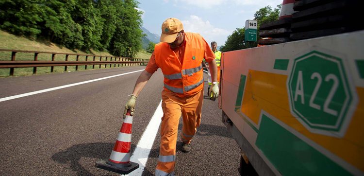 A4, Arbeiten zwischen Desenzano und Sirmione: Wochenendreisende sollten aufpassen