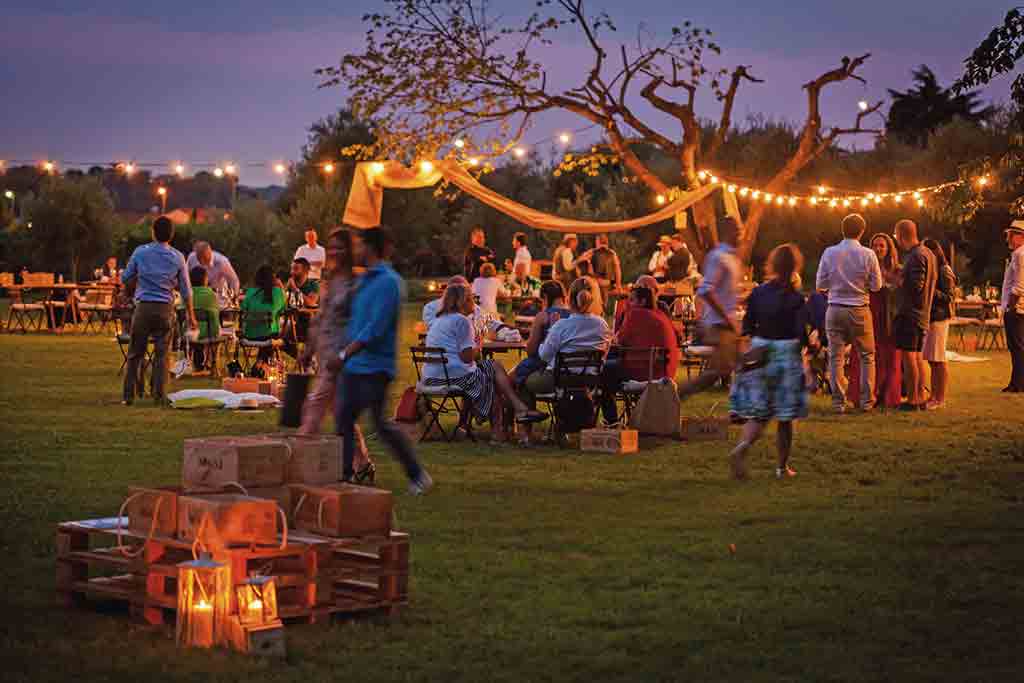 Valpolicella, 31. Juli: Picknick zum Sonnenuntergang