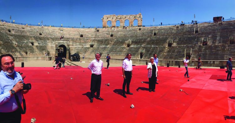 „Die Arena, wie Sie sie nie wieder sehen werden“