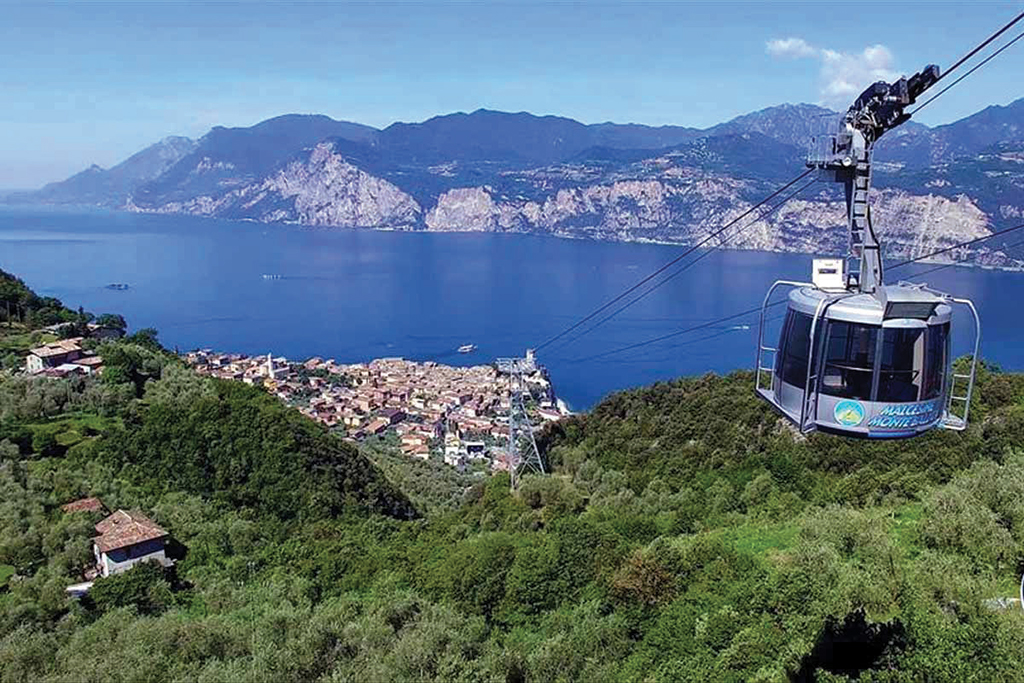 Bei der Panorama-Seilbahn blickt man optimistisch in die Zukunft