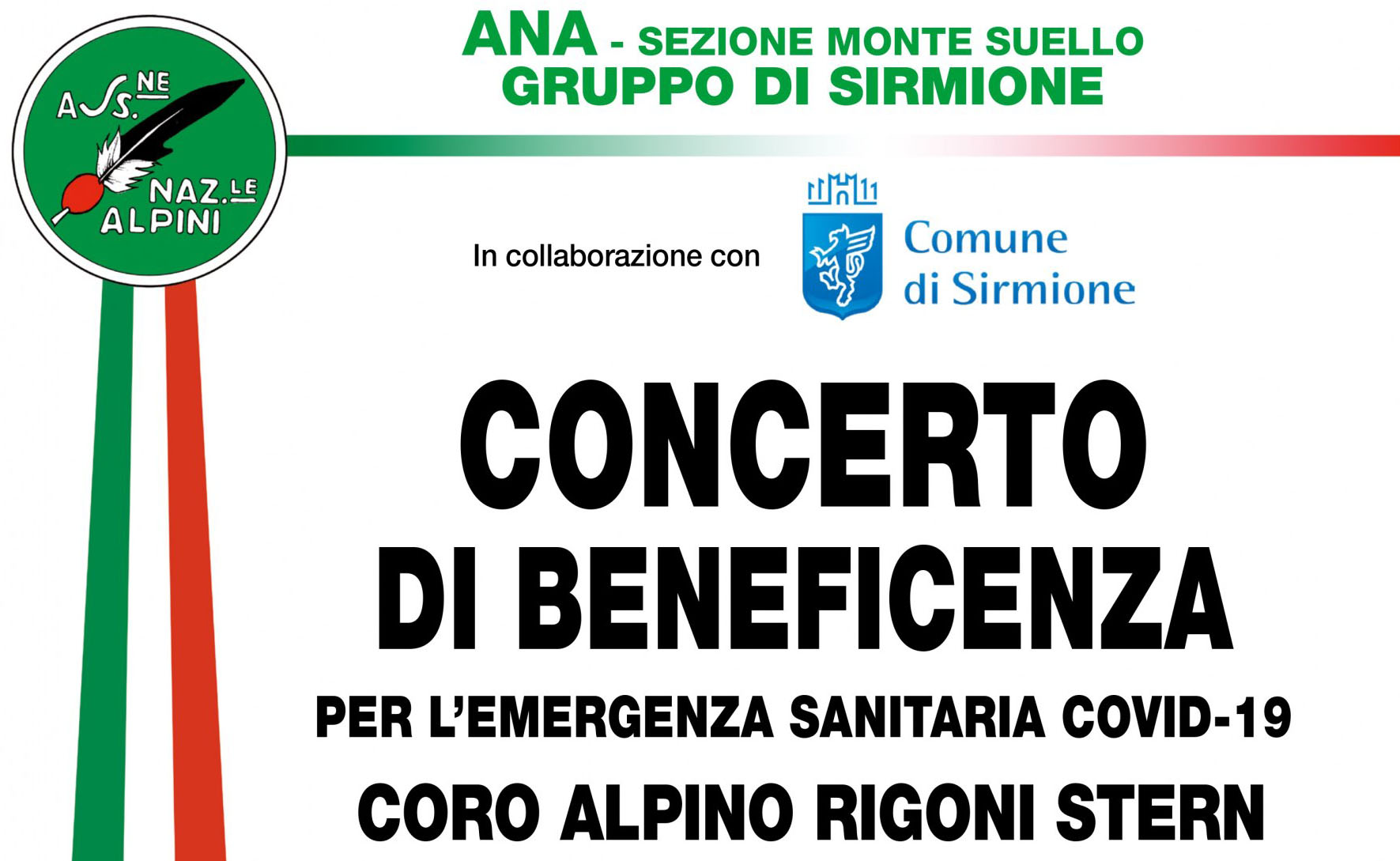 Benefizkonzert der Chor der Alpini in Sirmione