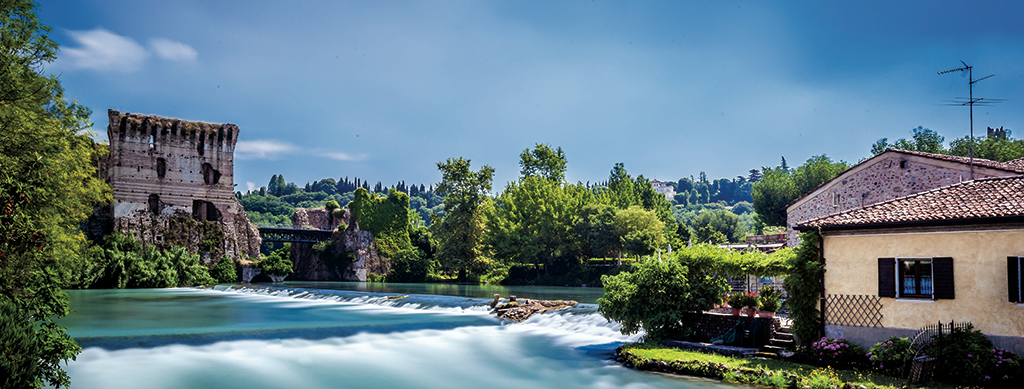 Valeggio Borghetto - Visconteo Brücke