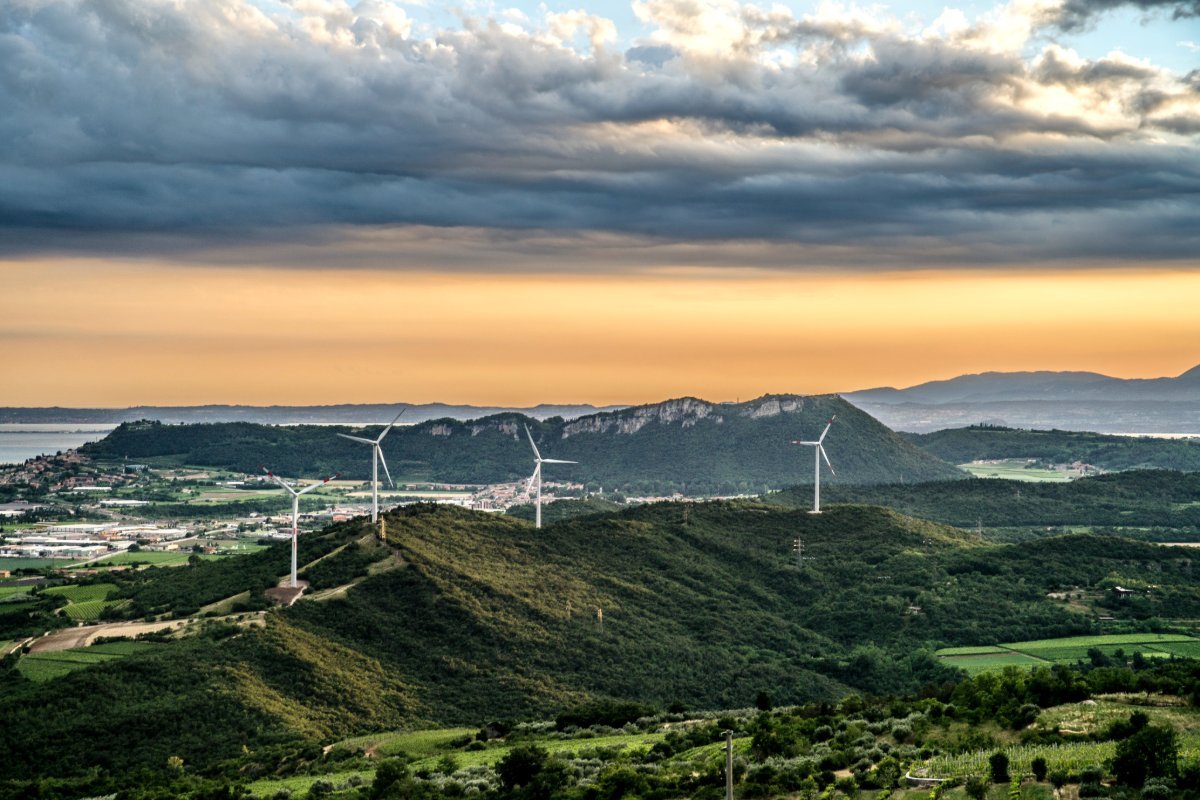 Monte Mesa - Windkraftanlagen