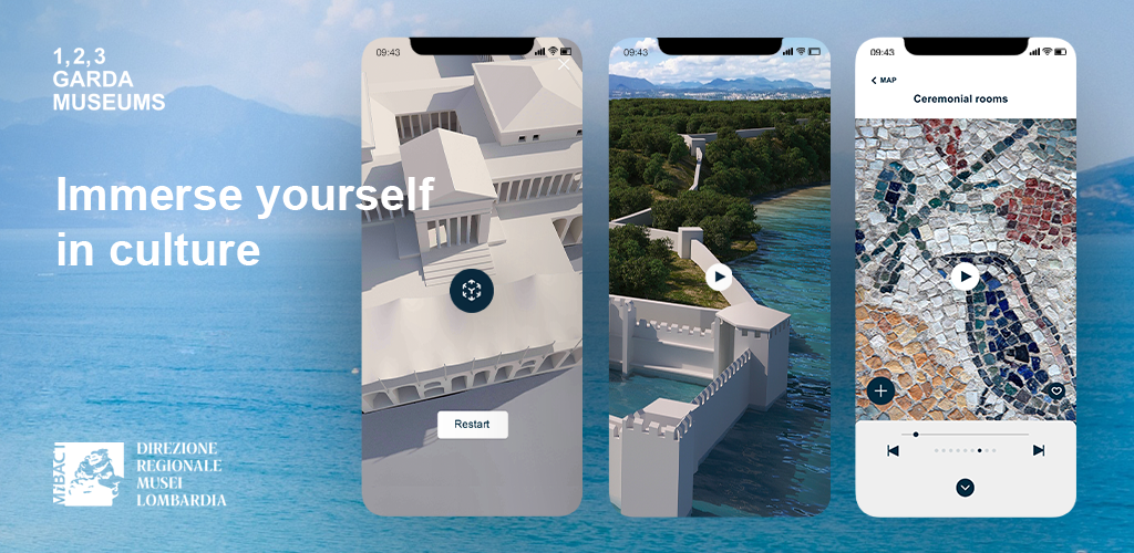 Eine innovative App zum Besuch von drei Museen in Sirmione und Desenzano