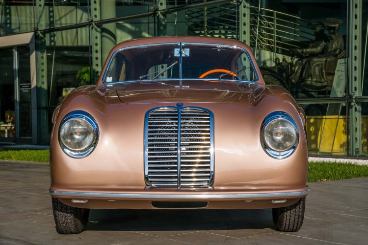 Oldtimer aus dem Nicolis Museum gehören zu den Stars des Maserati FuoriSerie-Shootings