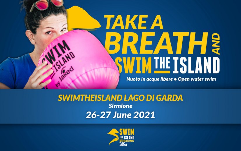 Atmen Sie durch und #SwimTheIsland in Sirmione