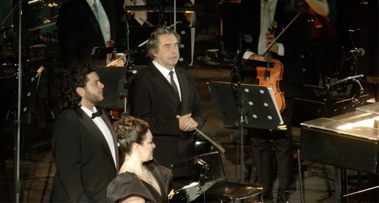 Mit Aida eröffnete Maestro Muti triumphal das 98. Opernfestival in der Arena