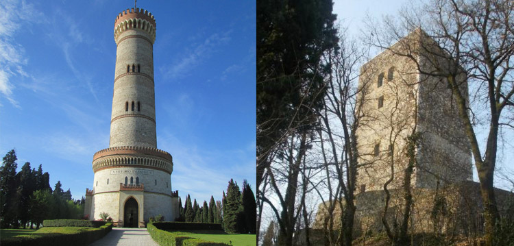 Turm von San Martino della Battaglia und Rocca von Solferino