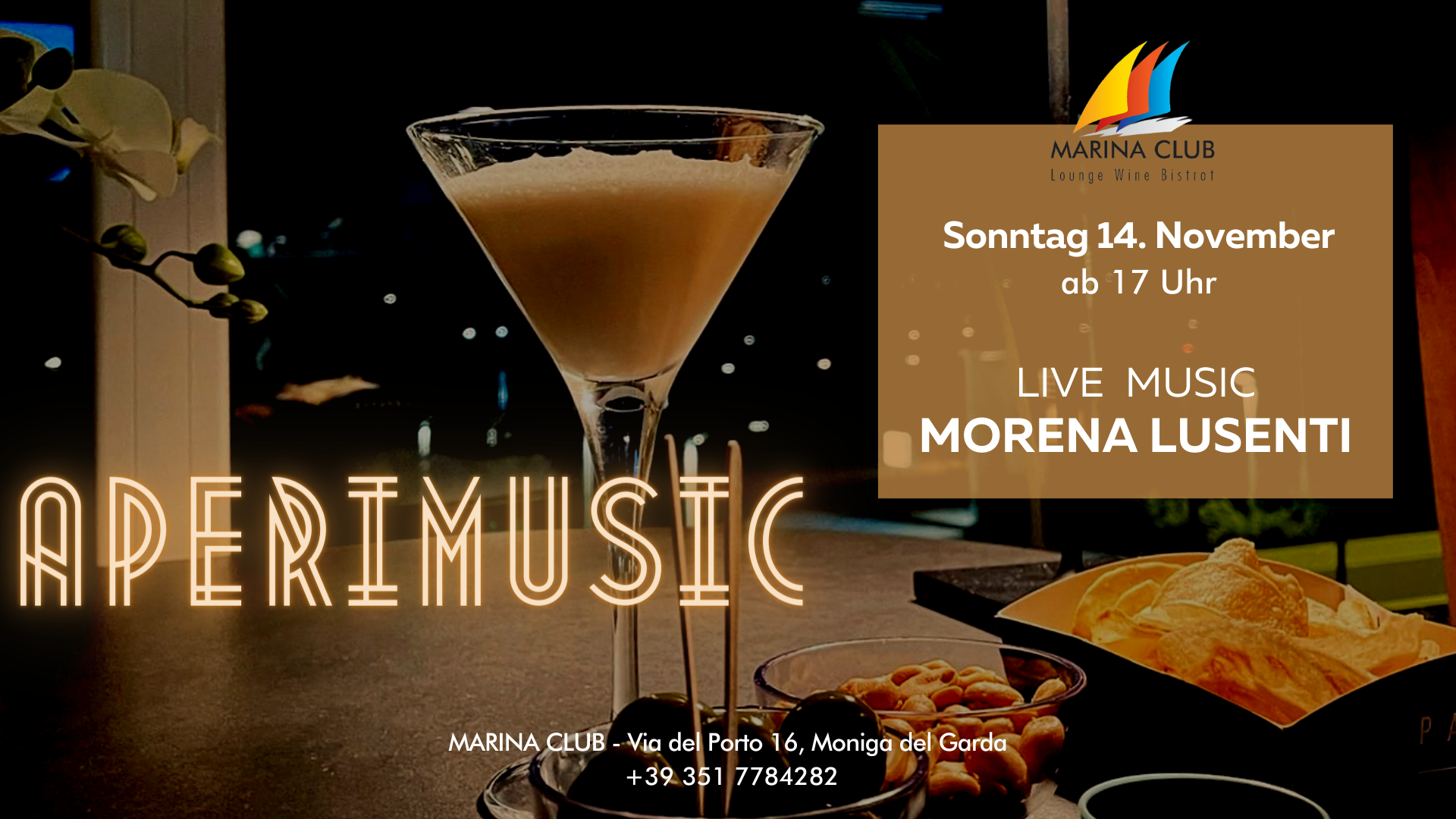 Moniga del Garda: Aperimusic im Marina Club