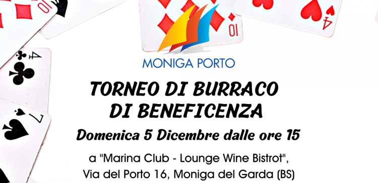Wohltätigkeits-Burraco-Turnier im Hafen von Moniga