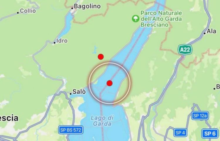 Erdbeben am Gardasee: keine Verletzten oder Schäden verzeichnet