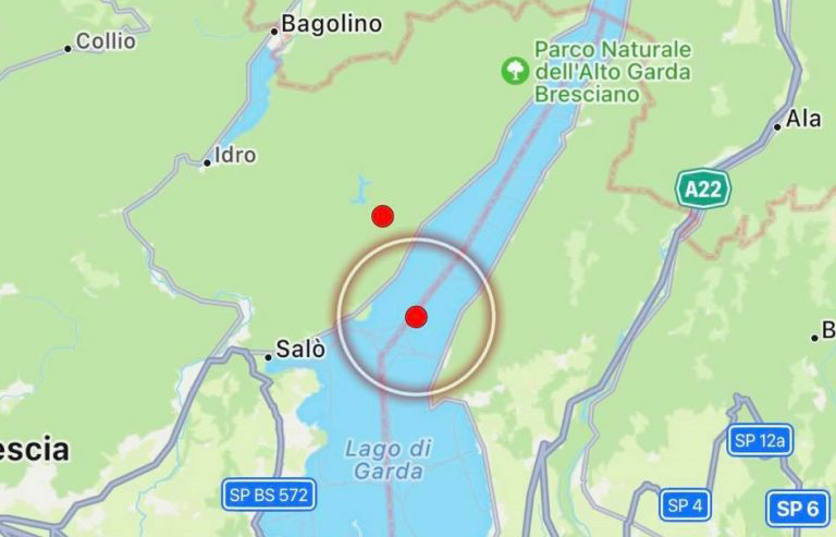Erdbeben am Gardasee: keine Verletzten oder Schäden verzeichnet