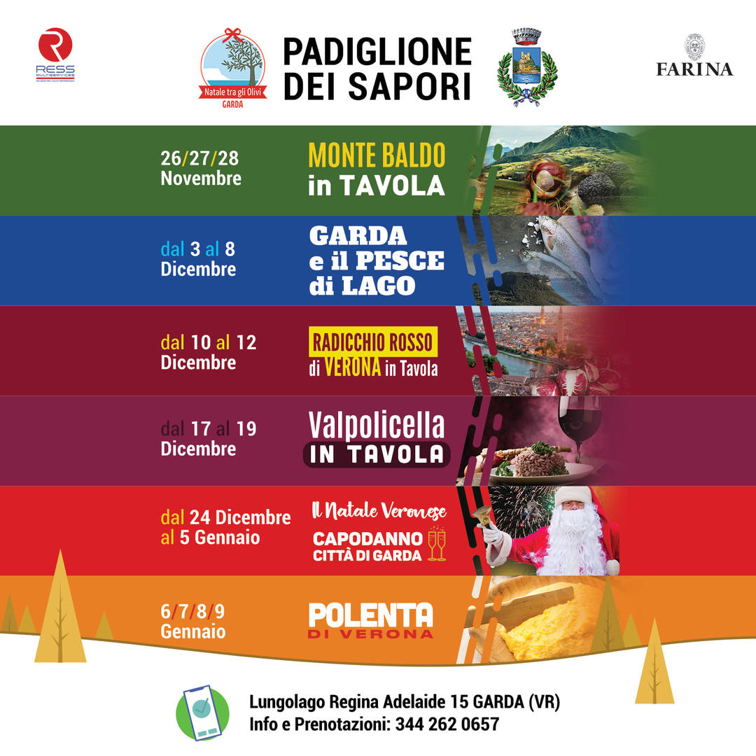 Garda, Padiglione dei Sapori
