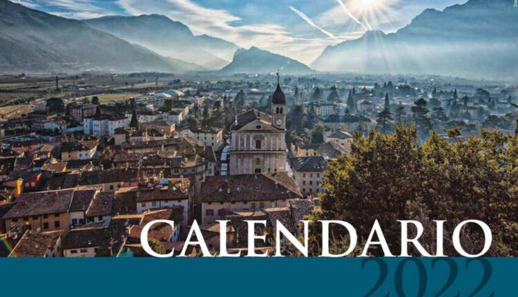 Der Kalender 2022 von Arco (Trient) ist der Rilke-Promenade gewidmet