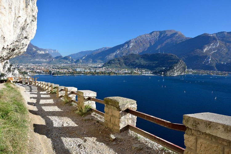 Riva del Garda: Der Ponale-Weg ist bis Mitte März geschlossen
