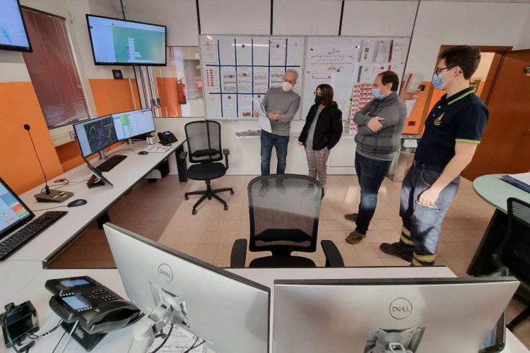 Die neue Einsatzzentrale der Feuerwehr von Riva del Garda ist aktiv