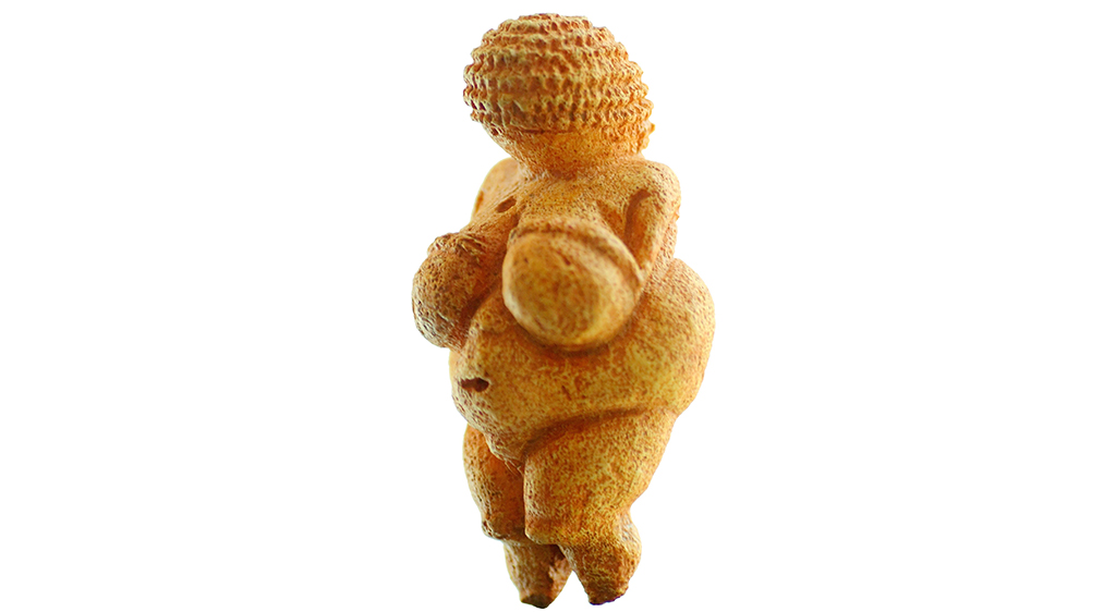 Die Venus von Willendorf wurde aus dem Felsen des Gardasees geschaffen