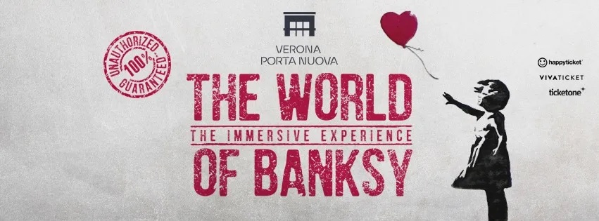 The World of Banksy bis 31. Juli im Bahnhof von Verona